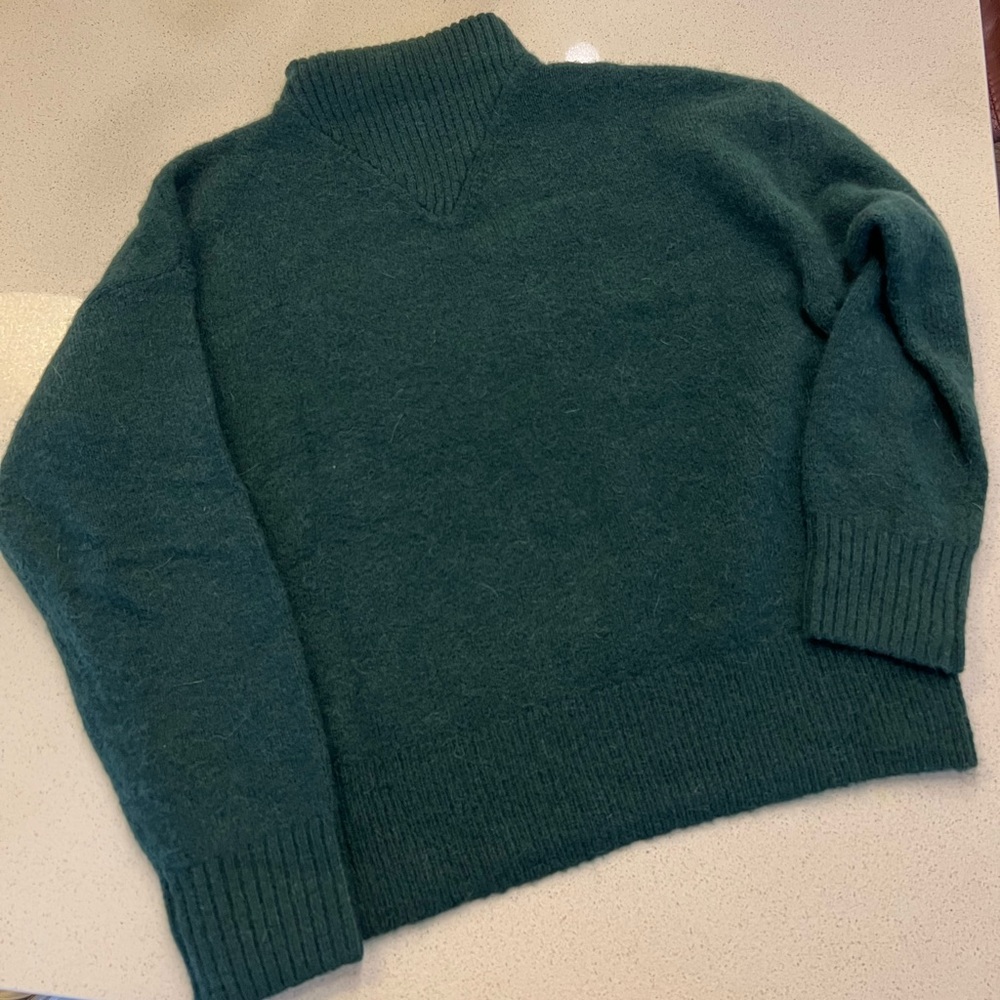 Kelly green Madewell sweater